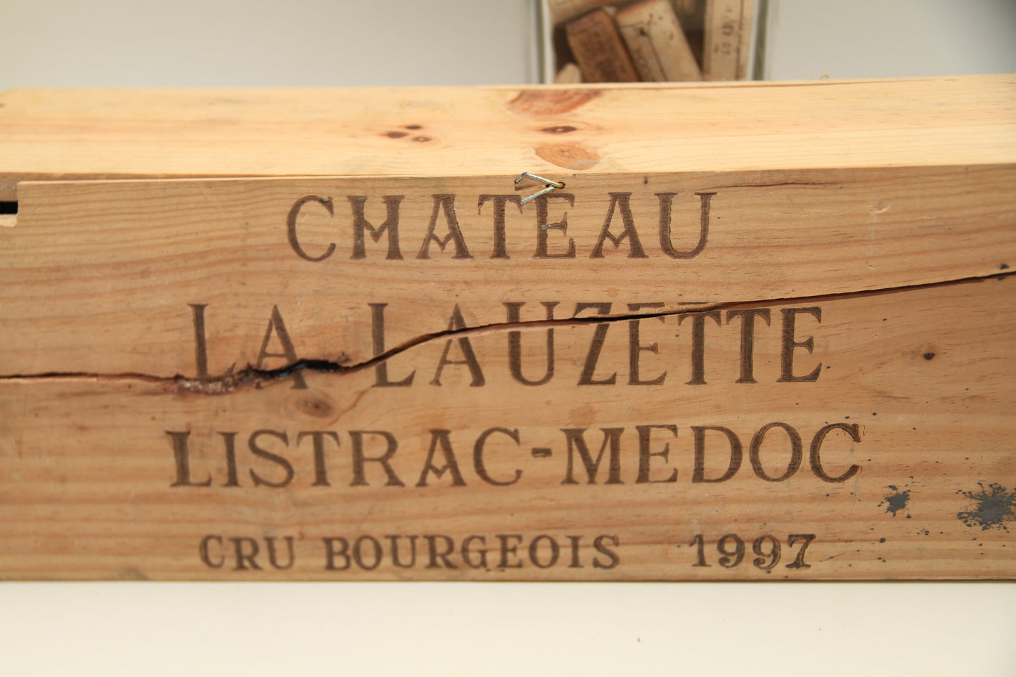 Chateau  La Lauzette-Declercq  **1997** Cru Bourgeois Médoc Magnum 1,5 L cbo - Eric-Dixvins