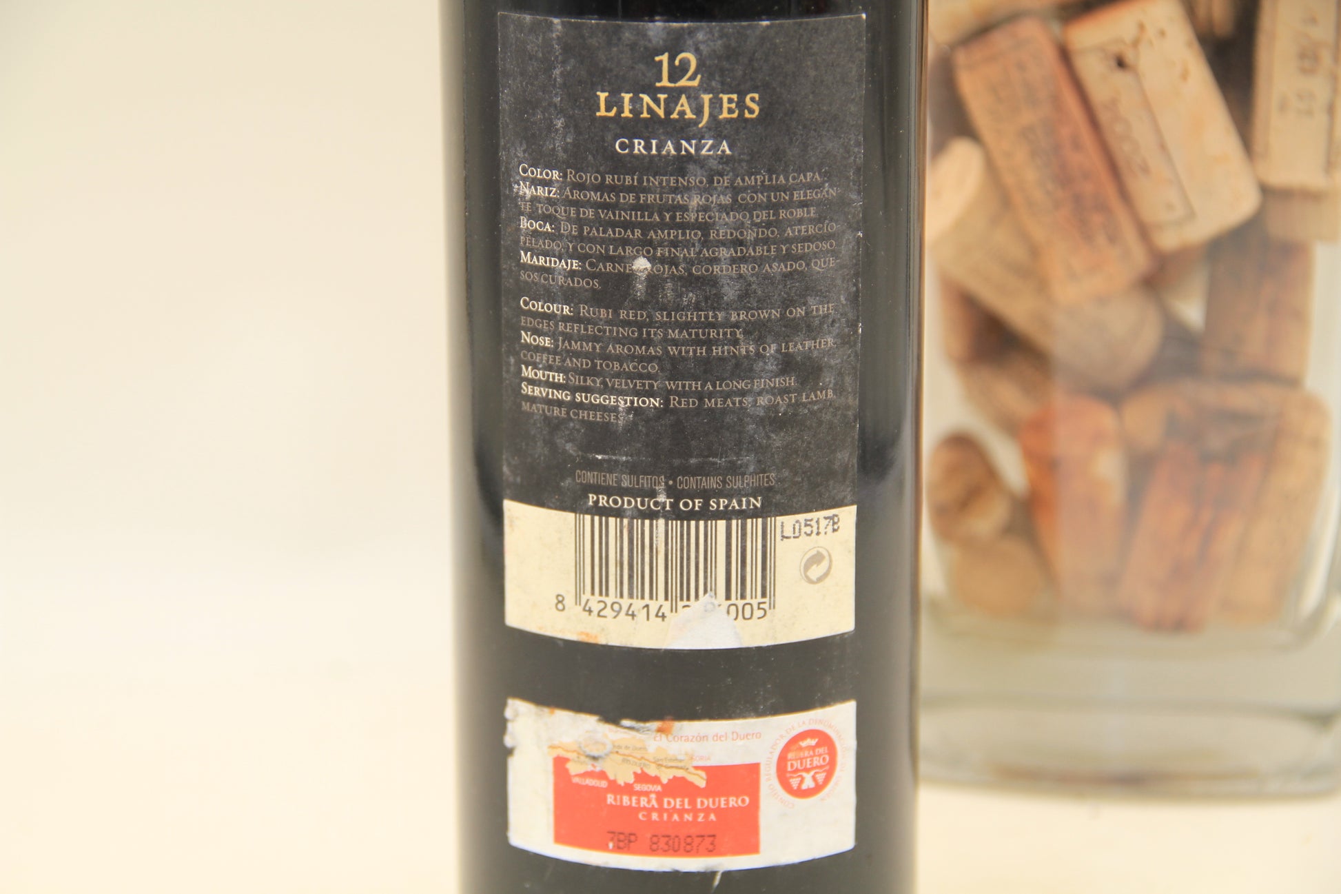 12 Linajes **2004** Crianza Ribera Del Duero - Eric-Dixvins