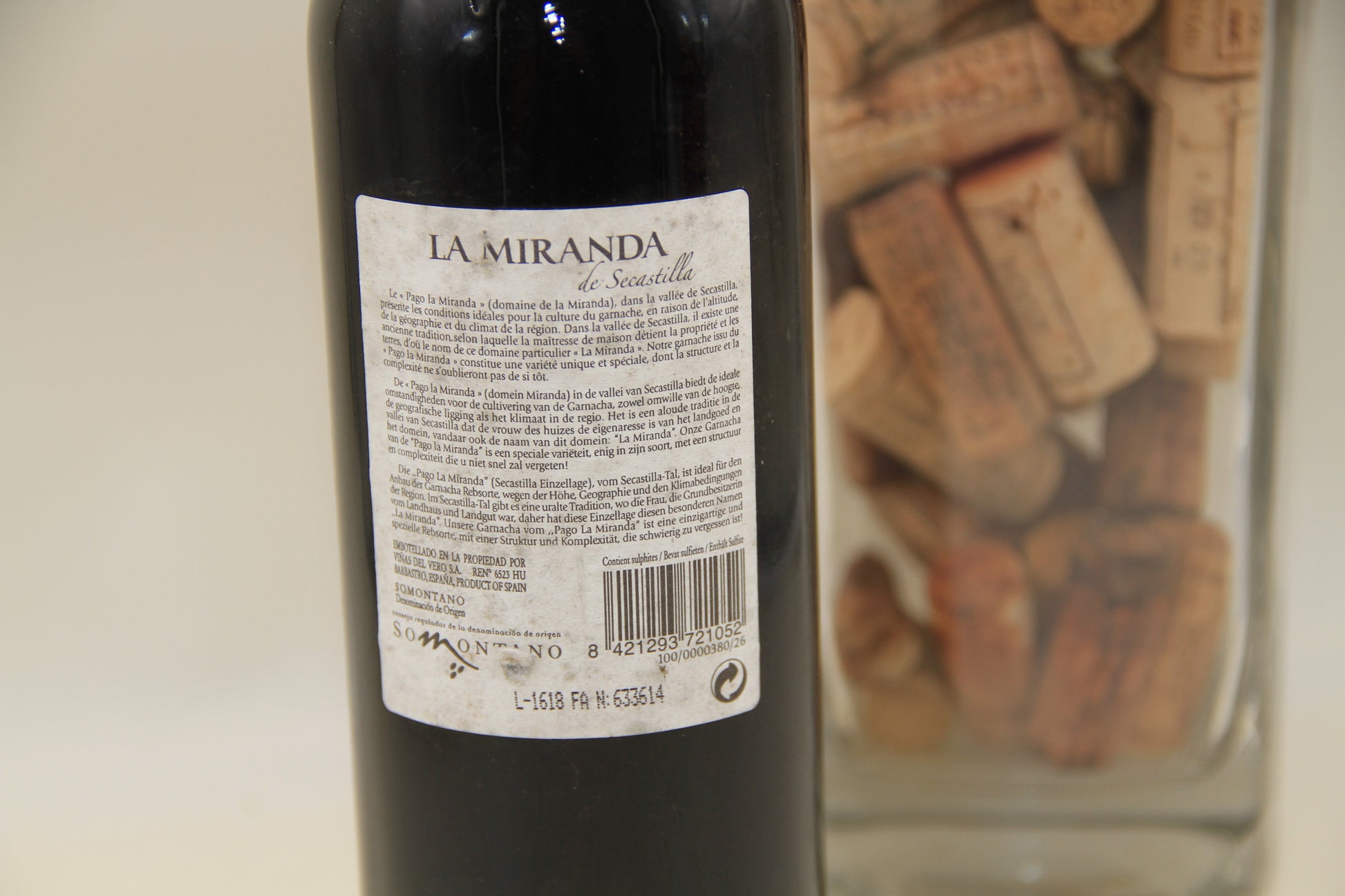 La Miranda De Secastilla **2005 ** Garnacha - Eric-Dixvins