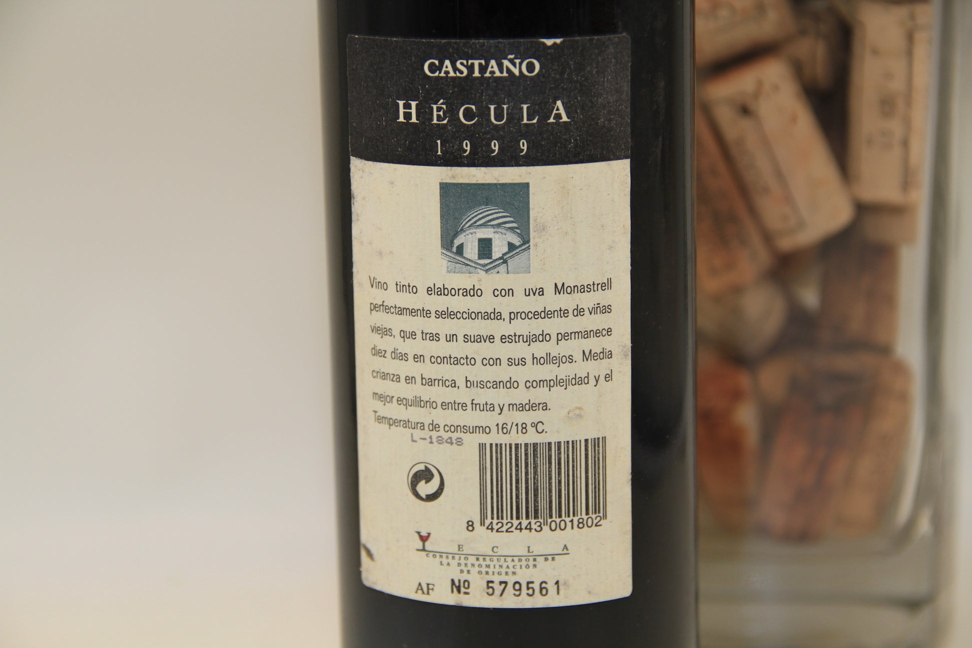 Hecula **1999 ** Yecla Castano  Espana - Eric-Dixvins