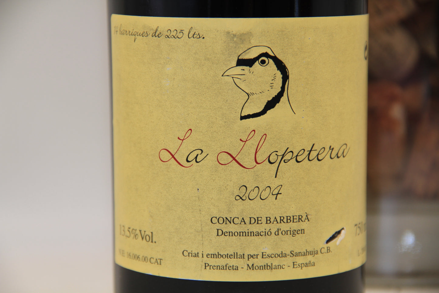 La Llopetera **2004** Conca De Barbera - Eric-Dixvins