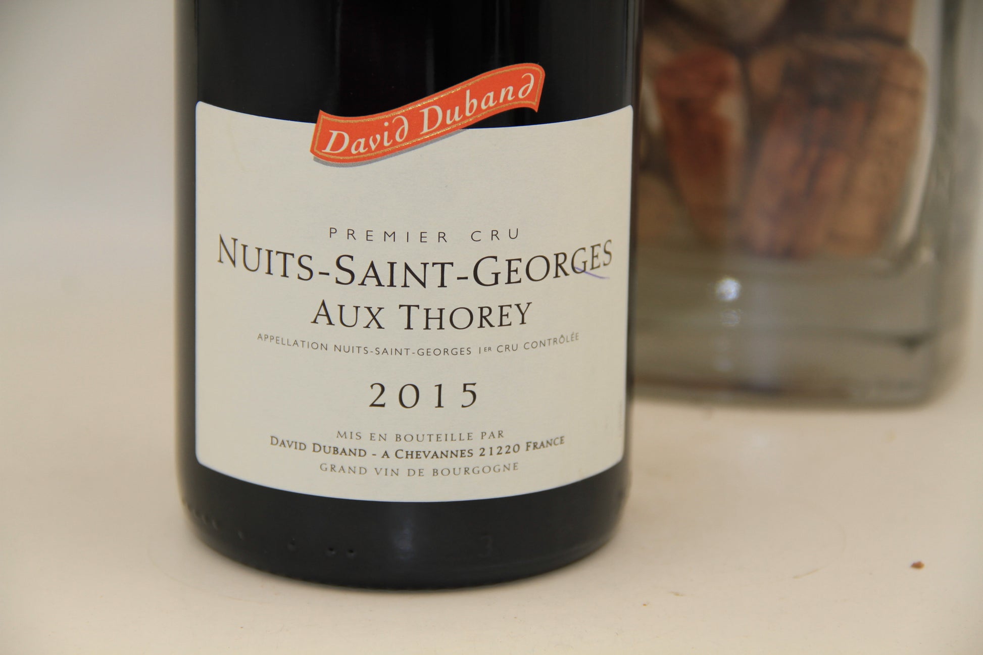 Nuits Saint Georges 1er Cru  "Aux Thorey " **2015 ** David Duband - Eric-Dixvins