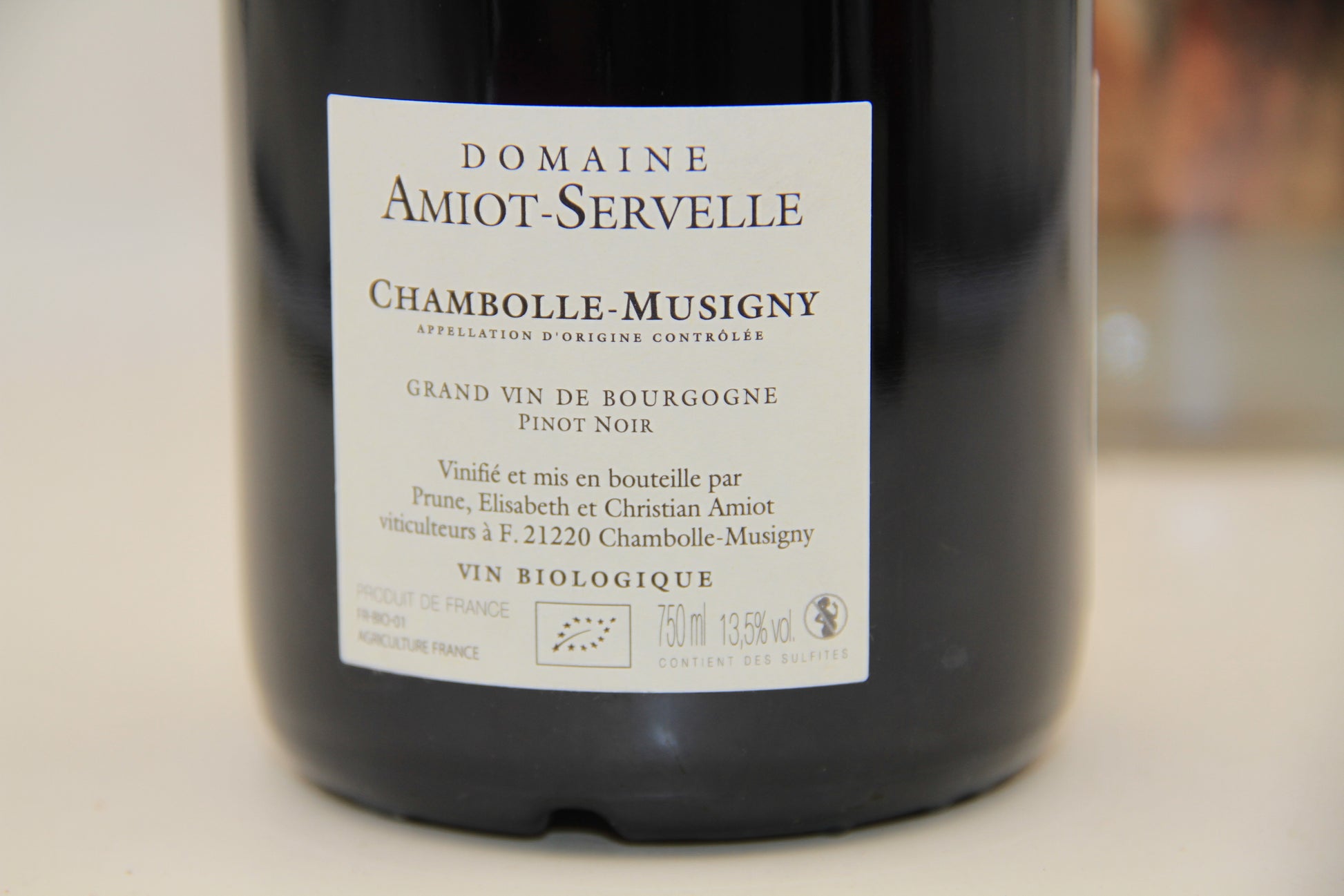 Chambolle Musigny ** 2015 ** Amiot Servelle - Eric-Dixvins