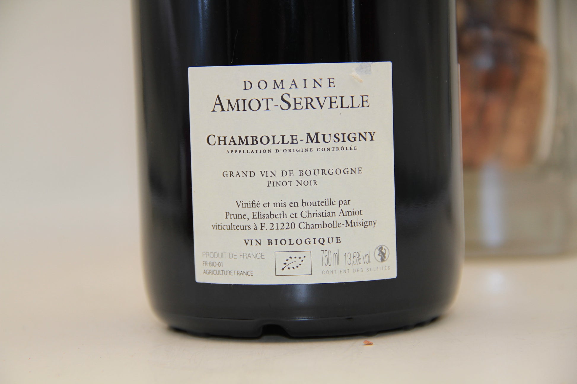 Chambolle Musigny** 2016 ** Amiot Servelle - Eric-Dixvins