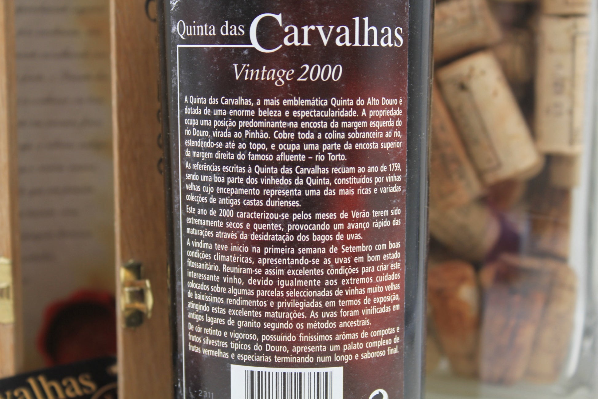 Porto** 2000 ** Quinta Das Carvalhas - Eric-Dixvins