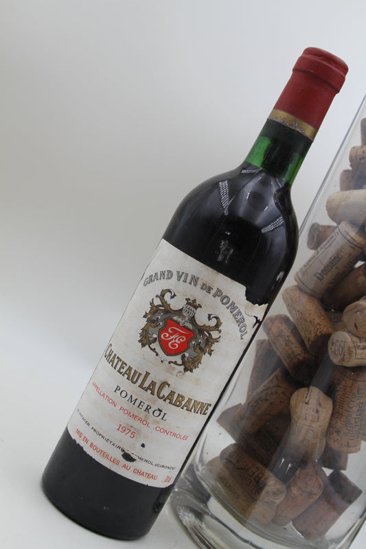 Chateau La Cabanne  ** 1975 ** Pomerol - Eric-Dixvins