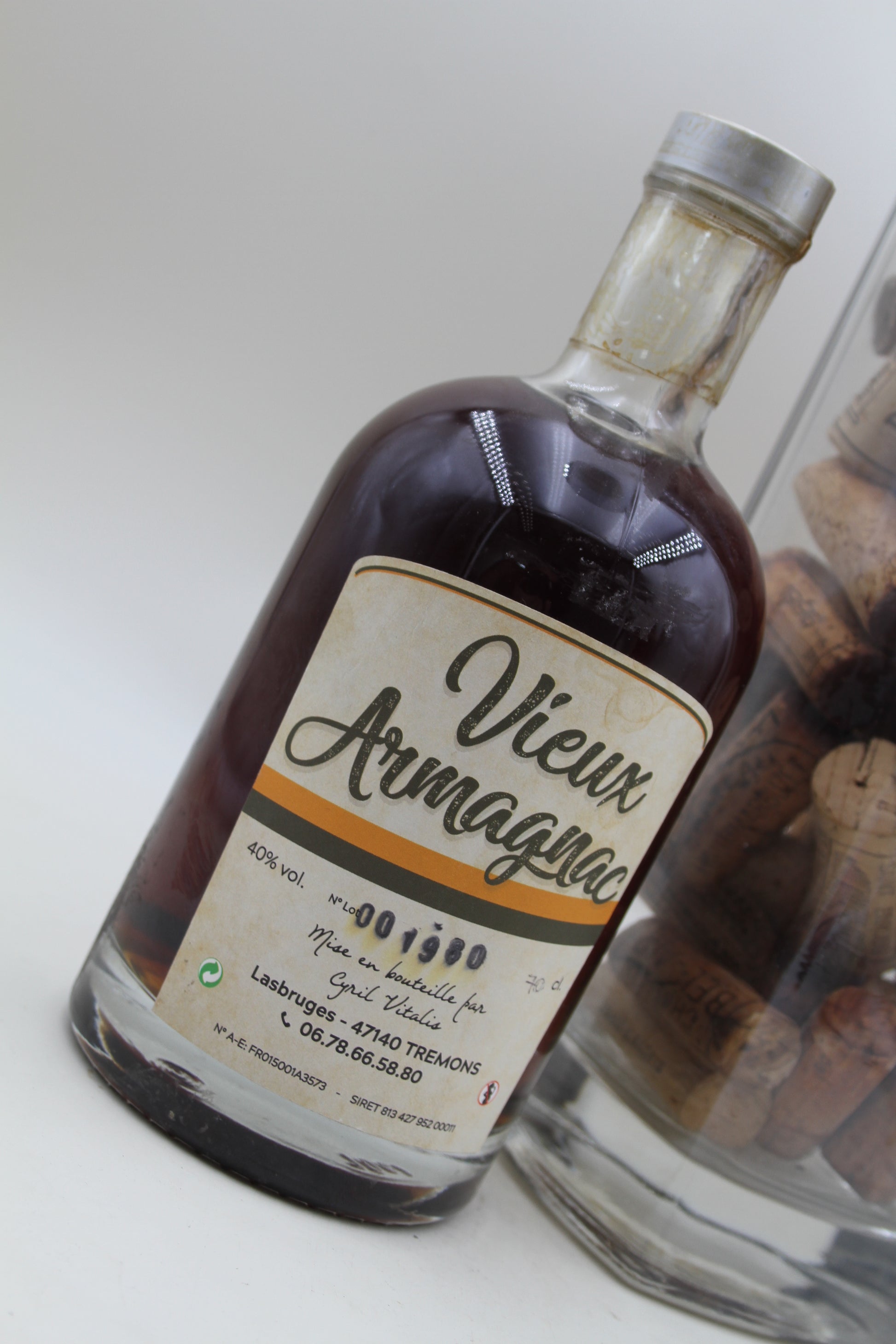 Vieux Armagnac +40ans   Cyril Vitalis - Eric-Dixvins