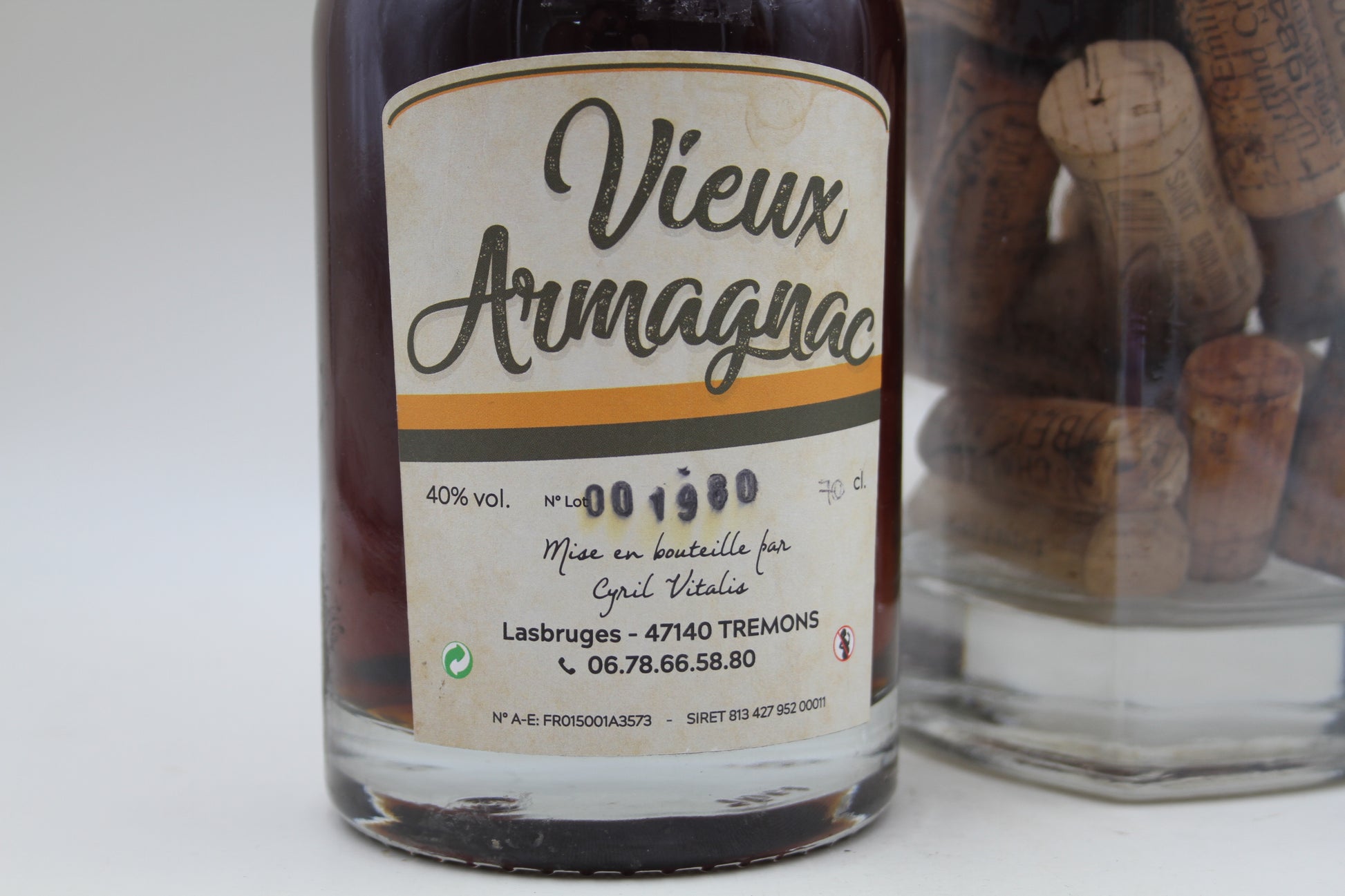 Vieux Armagnac +40ans   Cyril Vitalis - Eric-Dixvins