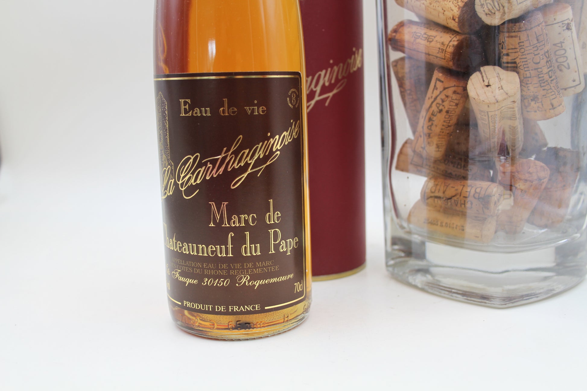 Eau de Vie   La Carthaginoise  Marc de Chateauneuf du Pape - Eric-Dixvins