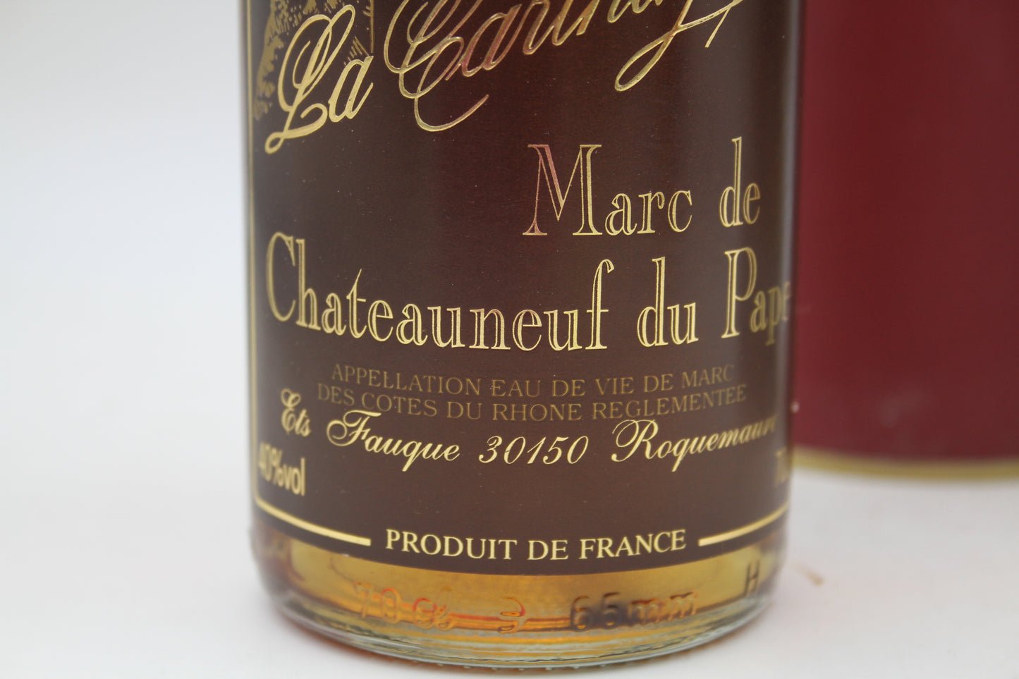 Eau de Vie   La Carthaginoise  Marc de Chateauneuf du Pape - Eric-Dixvins