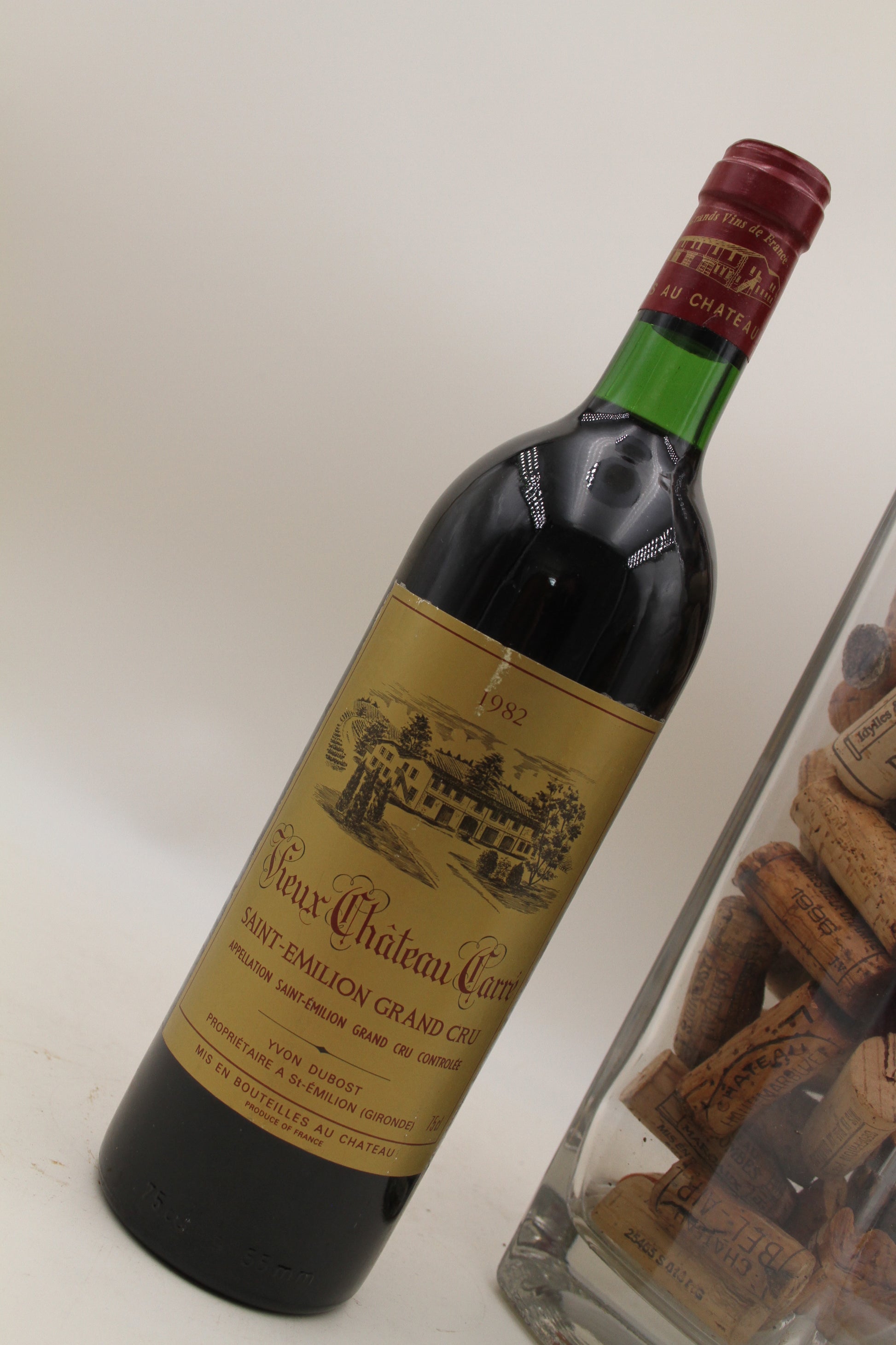 -Vieux Chateau Carré  ** 1982 ** Saint Emilion Grand Cru - Eric-Dixvins