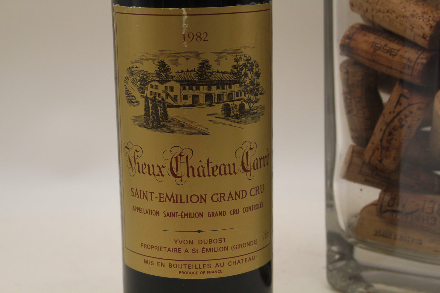 -Vieux Chateau Carré  ** 1982 ** Saint Emilion Grand Cru - Eric-Dixvins