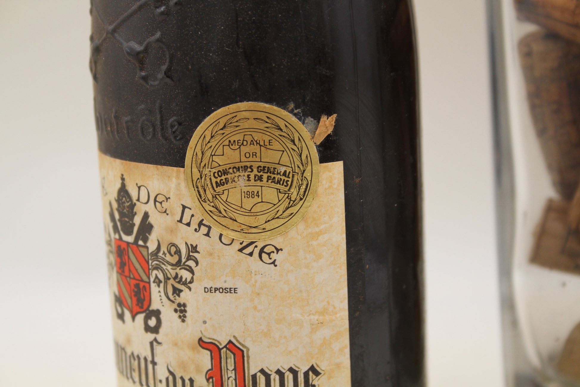 -Chateauneuf du Pape  **1982 ** Jean Comte De Lauze - Eric-Dixvins