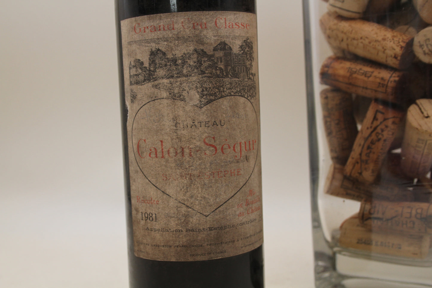 Chateau Calon Ségur   ** 1981 **  Saint Éstèphe   Grand Cru Classé - Eric-Dixvins