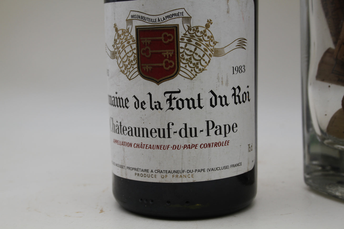 Chateauneuf du Pape ** 1983 ** Domaine De La Font Du Roi    Jacques Mousset - Eric-Dixvins