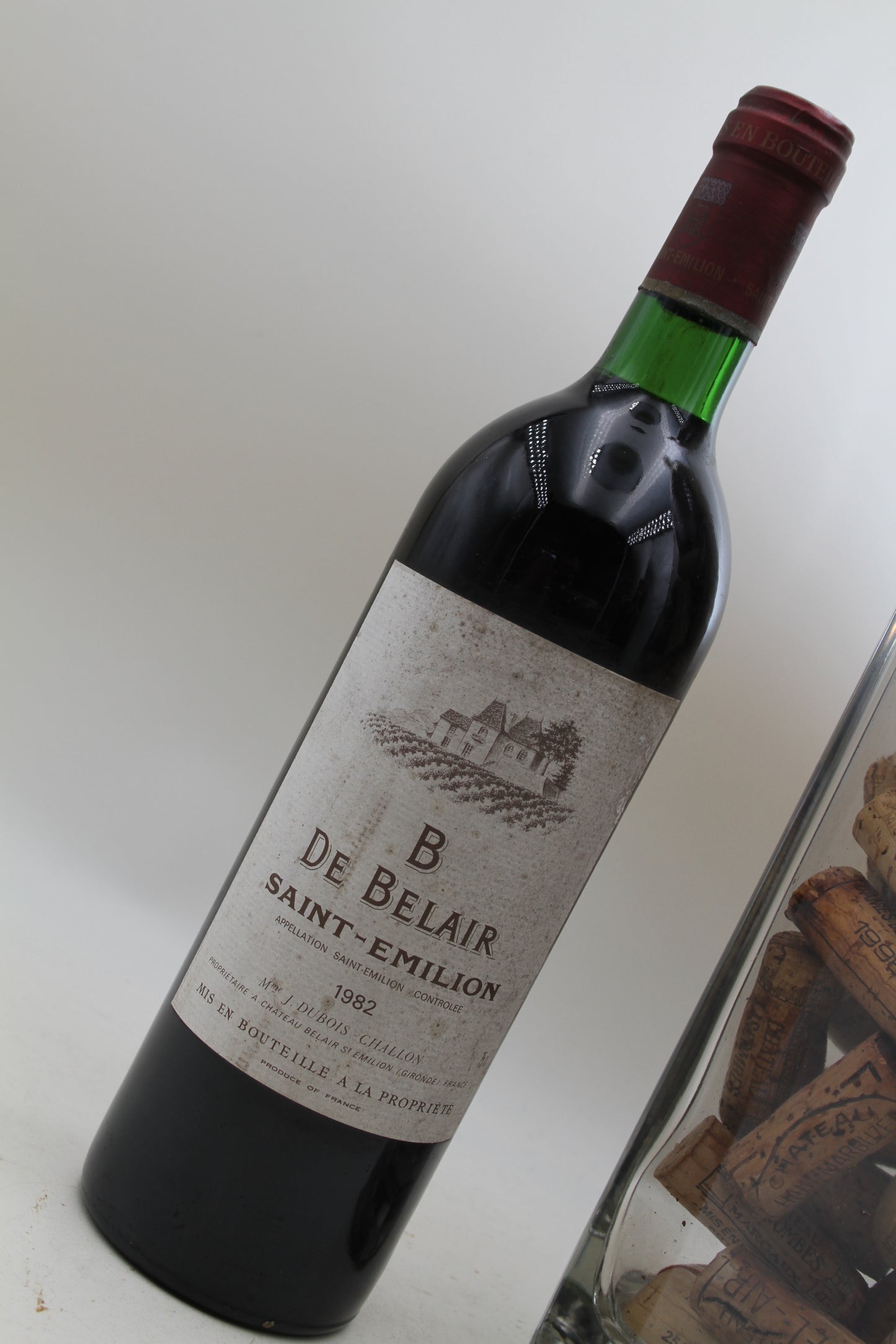 -Chateau B De Belair  ** 1982 ** Saint Emilion - Eric-Dixvins