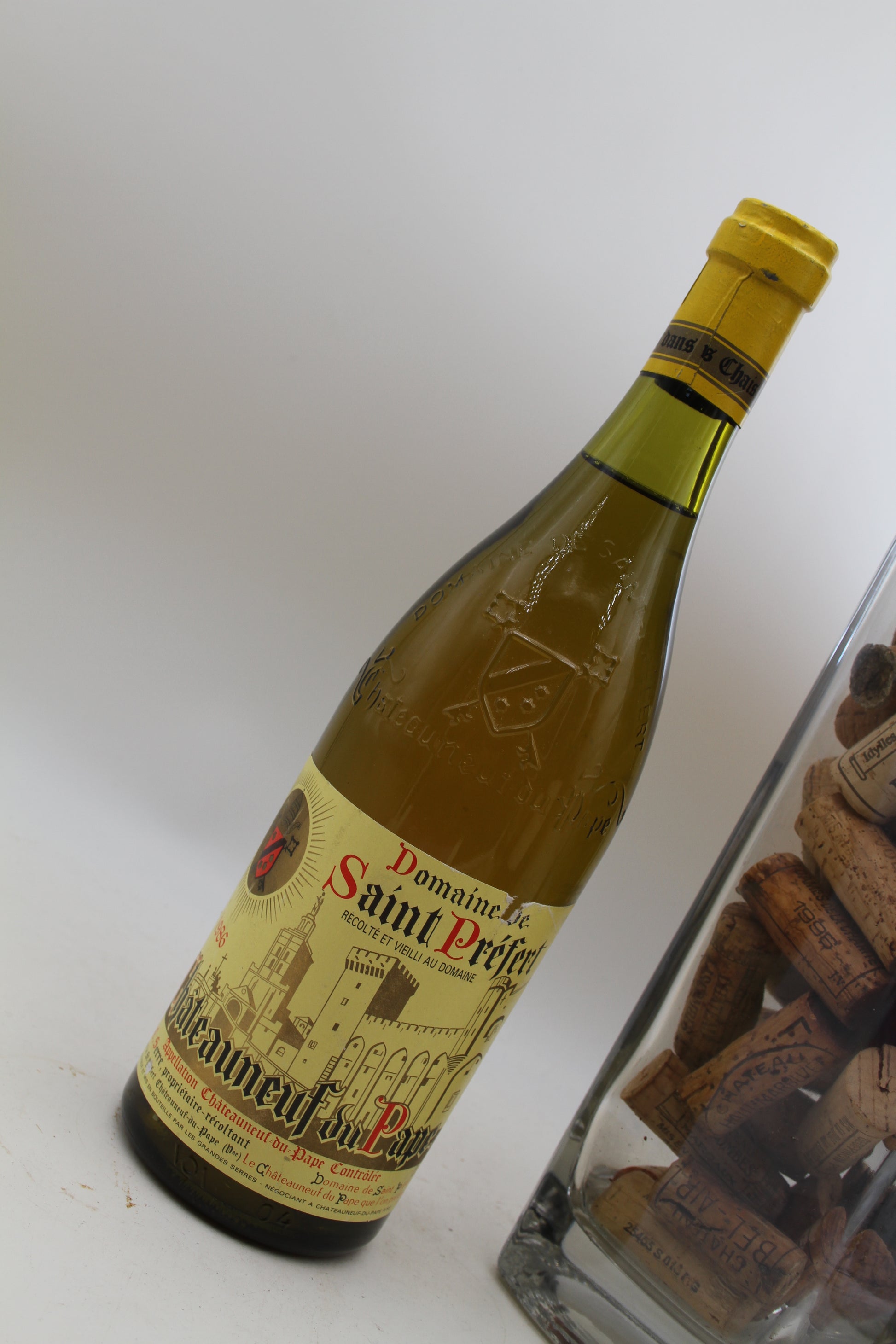 - Chateauneuf du Pape ** 1986 ** Domaine Saint Perfect    Serre - Eric-Dixvins