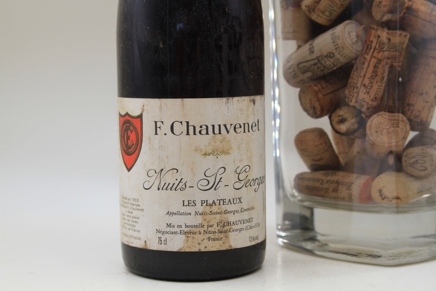 -Nuits Saint Georges " Les Plateaux " ** 1989 **  Chauvenet - Eric-Dixvins