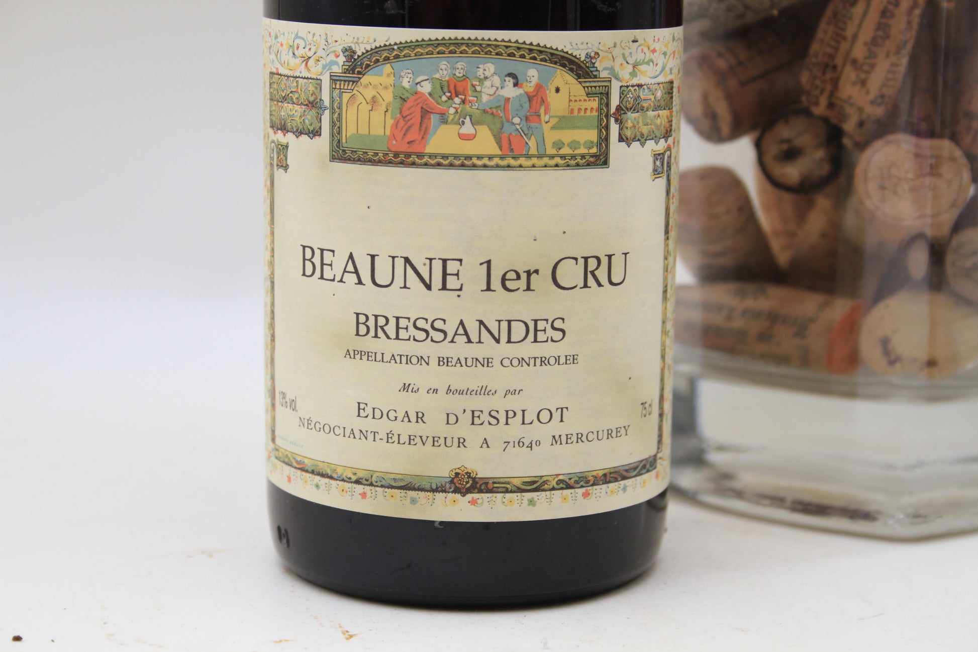 - Beaune 1er Cru "Bressandes"  ** 1988 ** Edgar D'Esplot - Eric-Dixvins