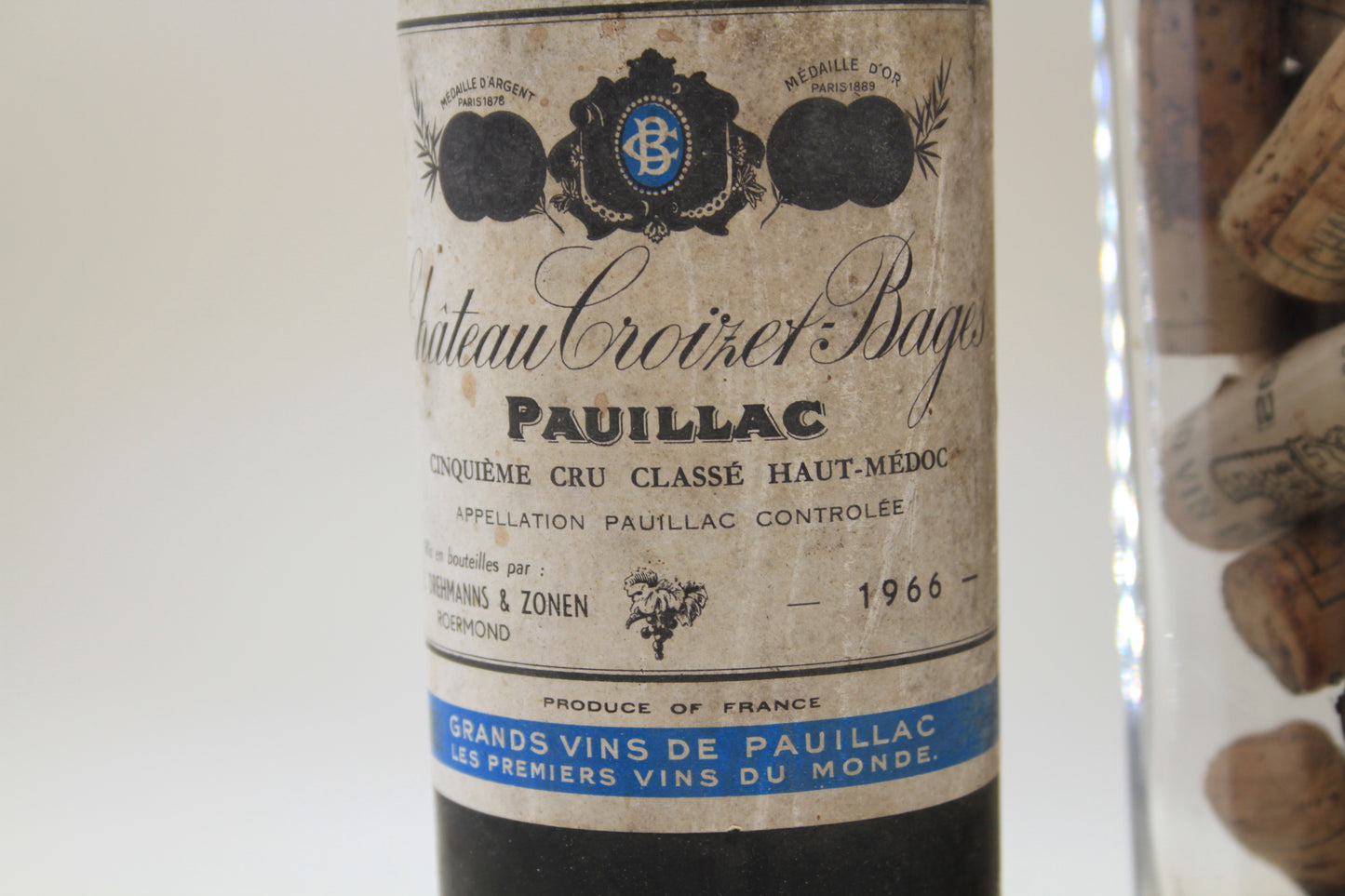 Chateau Croizet Bages ** 1966 **  Grand Cru Classé  Pauillac - Eric-Dixvins