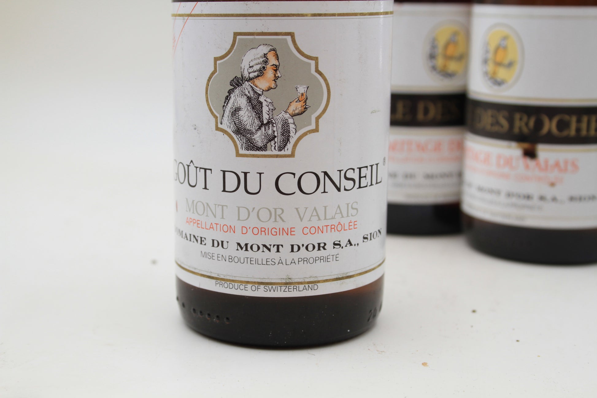 Ermitage du Valais +Gout du Conseil ** 2001 **   37,5cl x3 - Eric-Dixvins