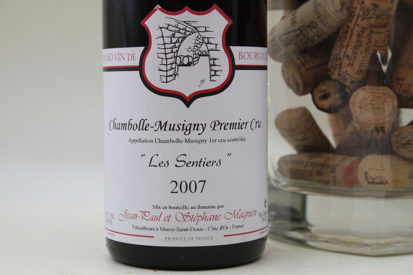 Chambolle Musigny 1er Cru "Les Sentiers "  ** 2007 ** Stephane Magnien - Eric-Dixvins