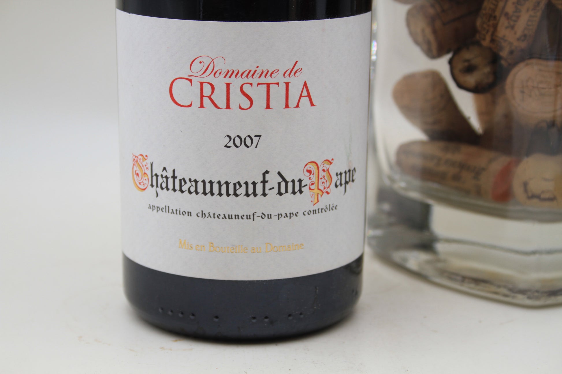 - Chateauneuf du Pape ** 2007 ** Domaine Cristia - Eric-Dixvins