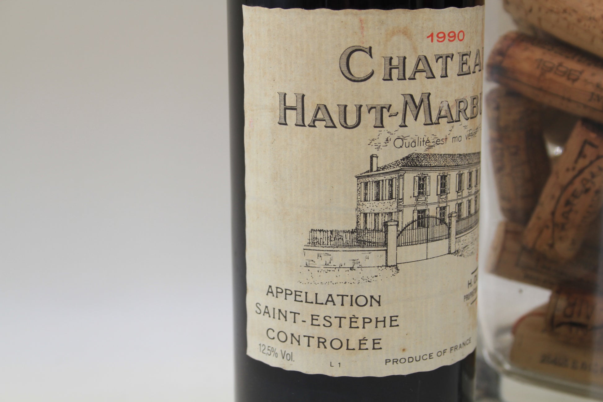 -Chateau Haut-Marbuzet **1990** St Estéphe - Eric-Dixvins