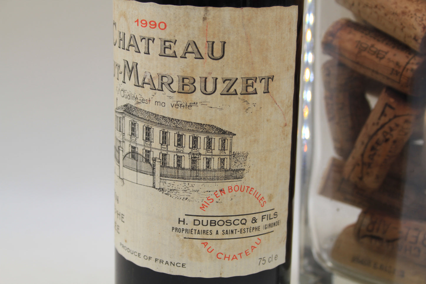 -Chateau Haut-Marbuzet **1990** St Estéphe - Eric-Dixvins