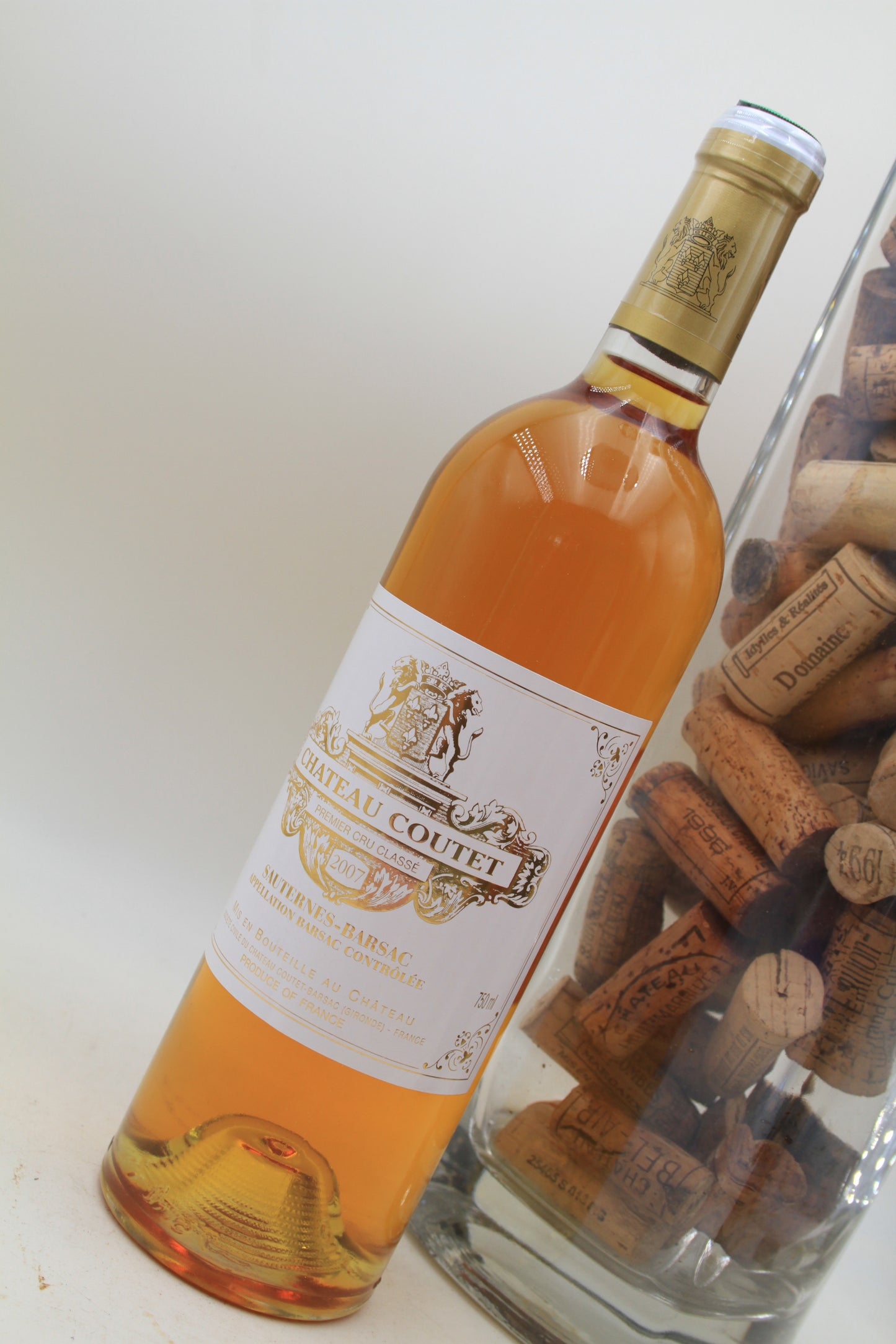 Chateau  Coutet ** 2007 ** 1er Grand Cru Classé Sauternes - Eric-Dixvins