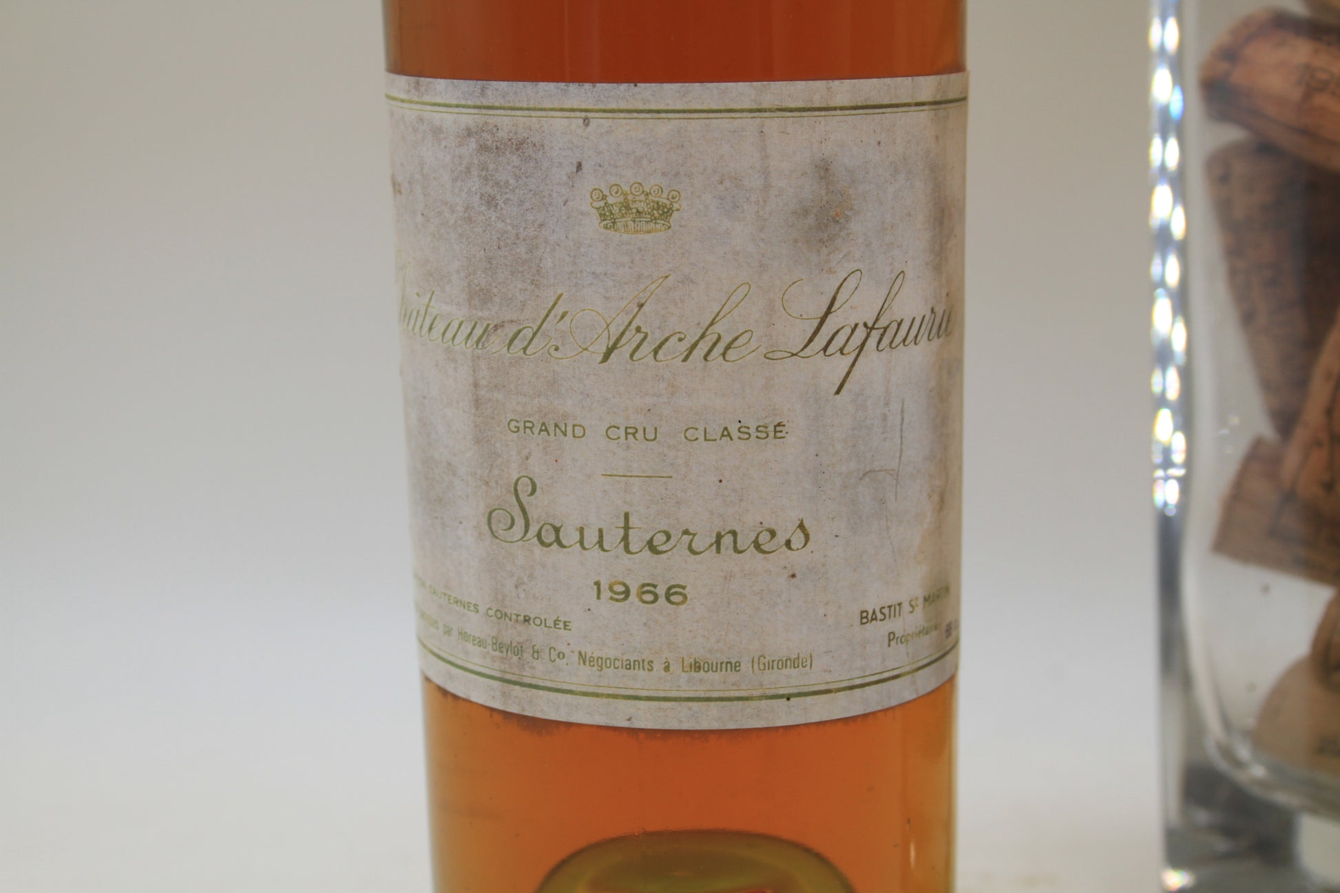 Chateau D'Arche Lafaurie ** 1966 ** 1er Grand Cru Cassé  Sauternes - Eric-Dixvins