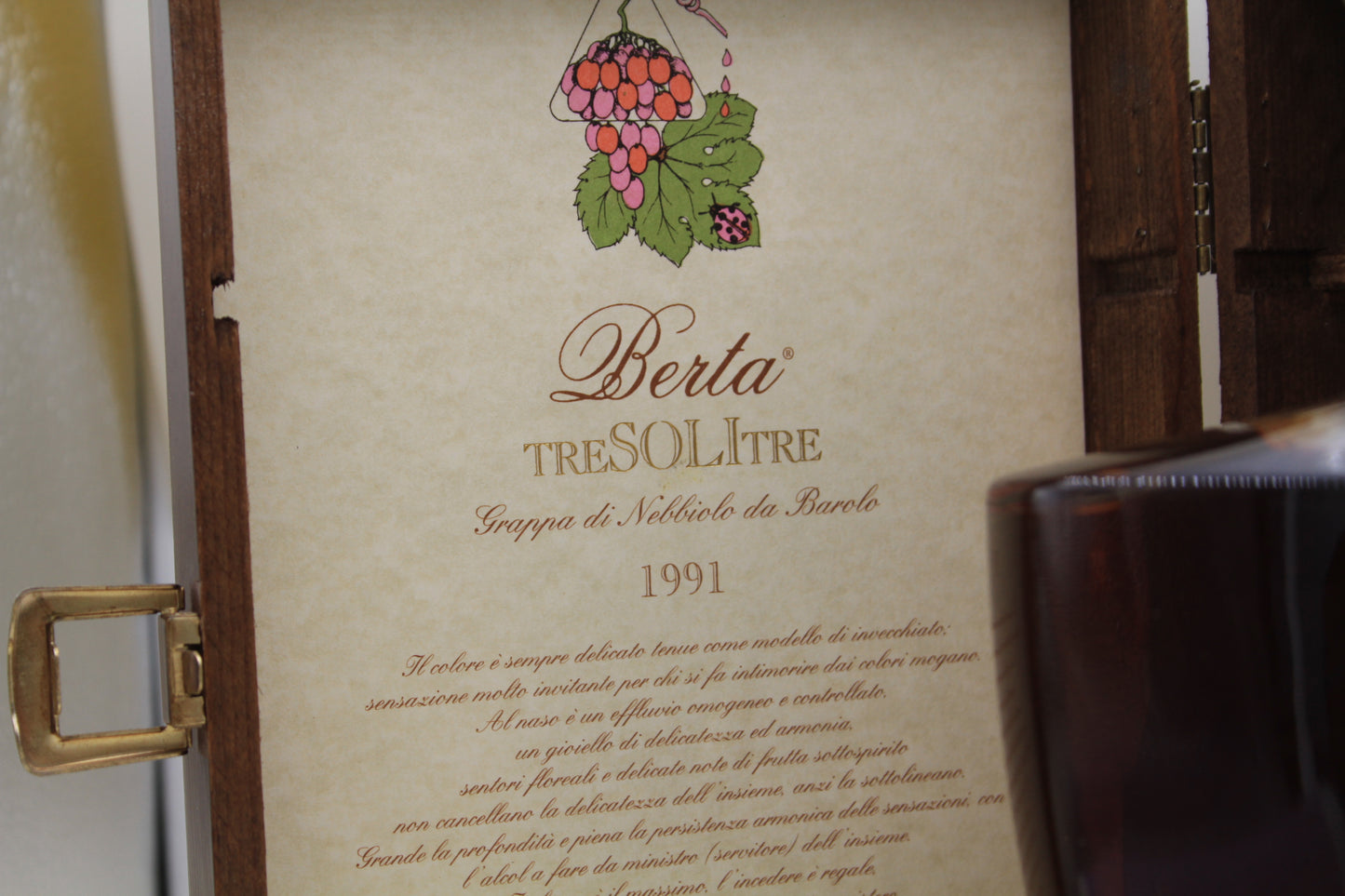 Berta ** 1991 ** Tresolitre Grappa - Eric-Dixvins