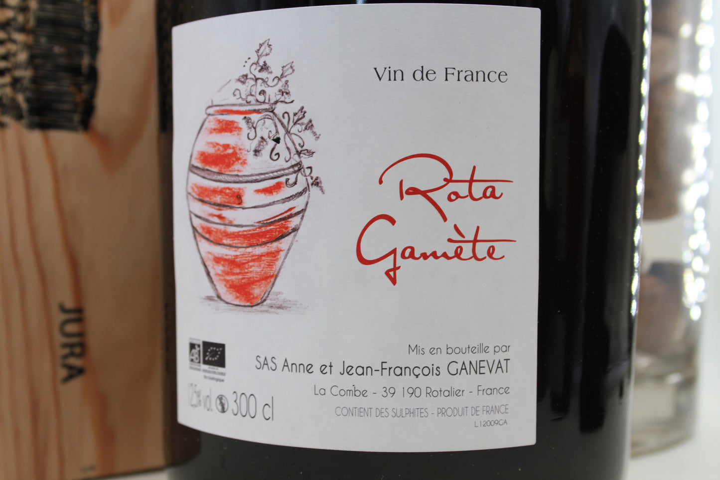 Rota  Gamete** ** Anne et JF Ganevat  Double magnum. 3 Litres - Eric-Dixvins