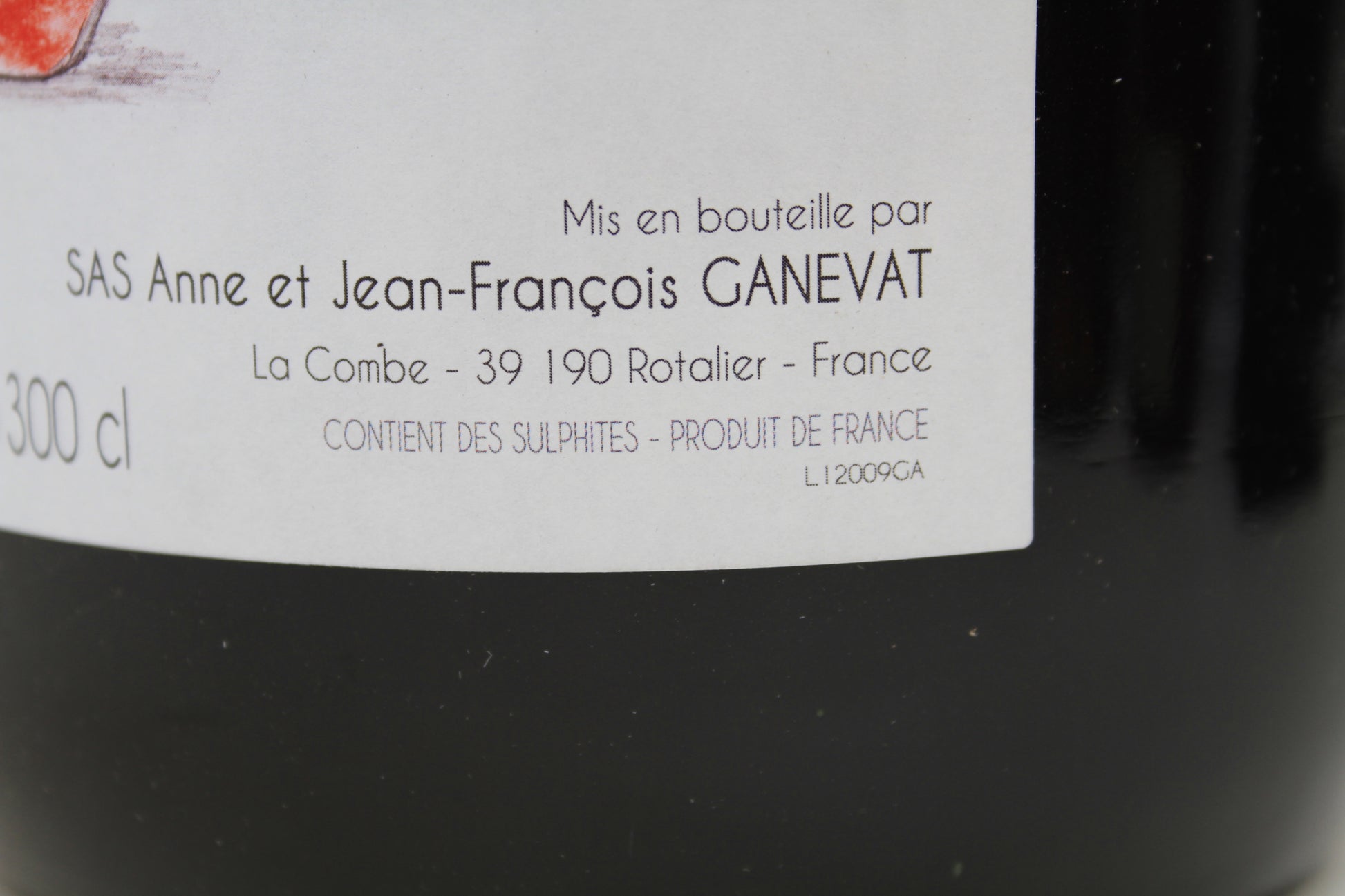 Rota  Gamete** ** Anne et JF Ganevat  Double magnum. 3 Litres - Eric-Dixvins