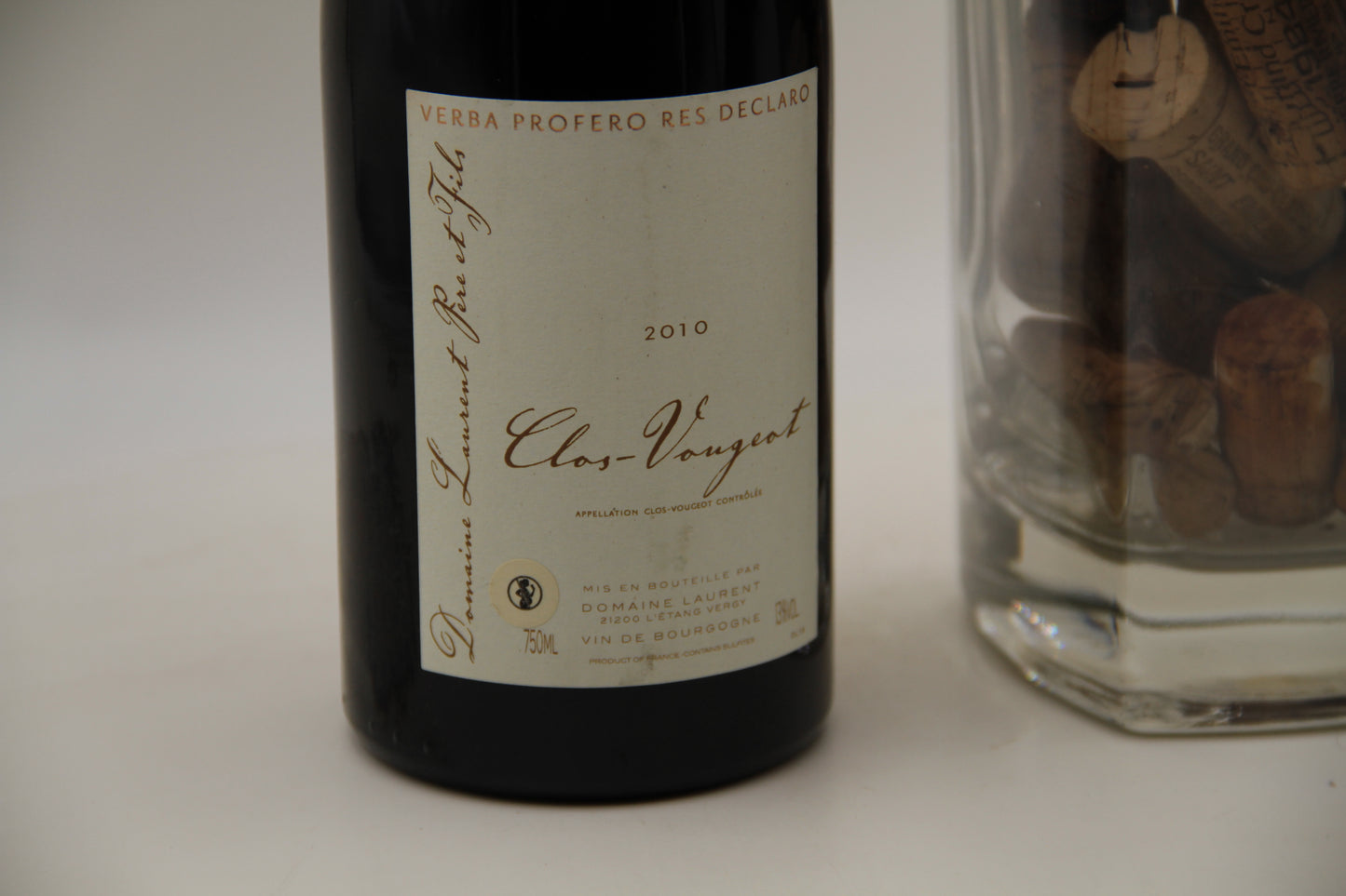 - Clos Vougeot  **2010** Domaine Laurent - Eric-Dixvins