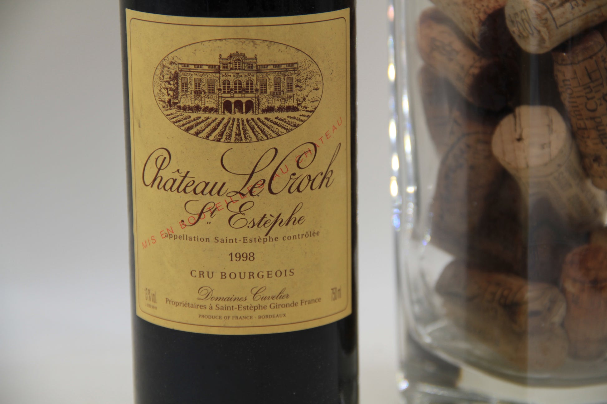 - Chateau Le Crock ** 1998 ** Saint Estèphe - Eric-Dixvins