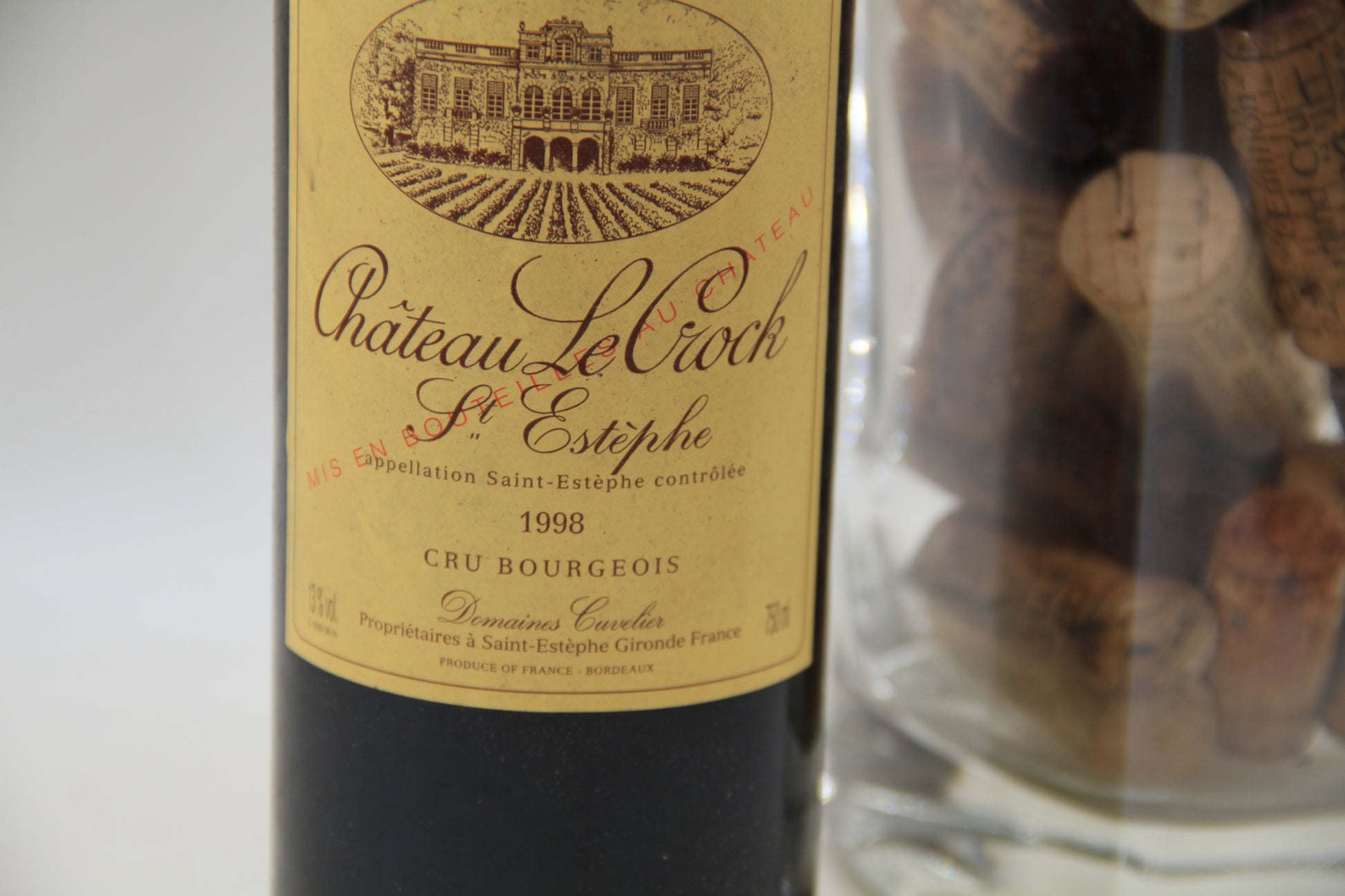 - Chateau Le Crock ** 1998 ** Saint Estèphe - Eric-Dixvins