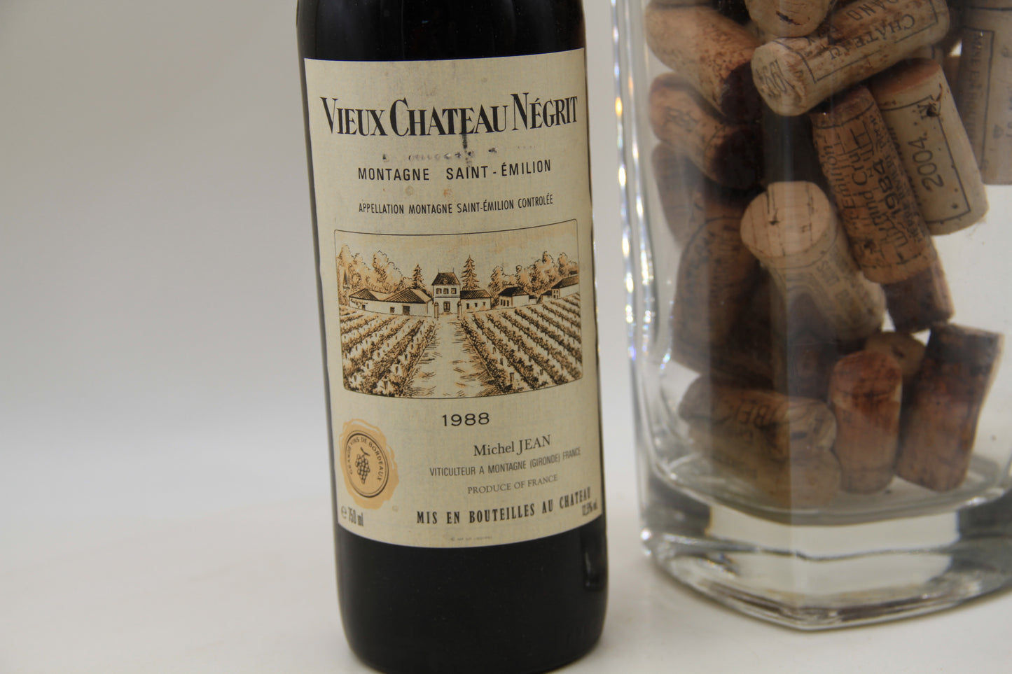 Vieux Chateau Négrit ** 1988 ** Montagne Saint Emilion - Eric-Dixvins