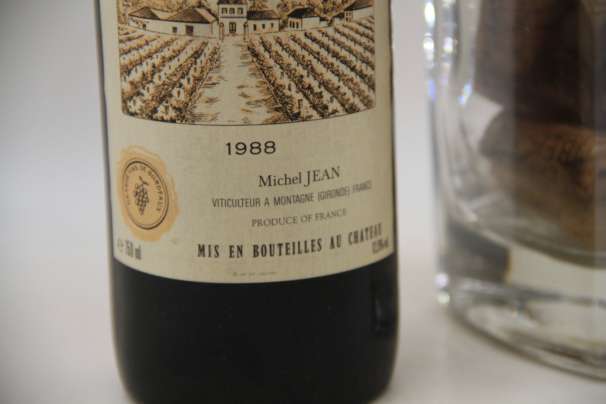 Vieux Chateau Négrit ** 1988 ** Montagne Saint Emilion - Eric-Dixvins