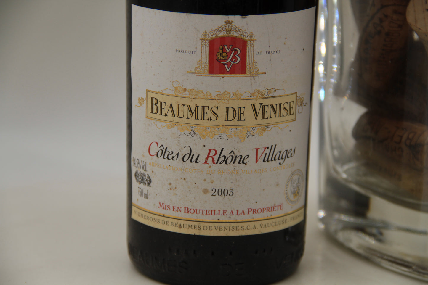 Beaumes De Venise  ** 2003 ** Vignerons de Beaumes De Venise - Eric-Dixvins