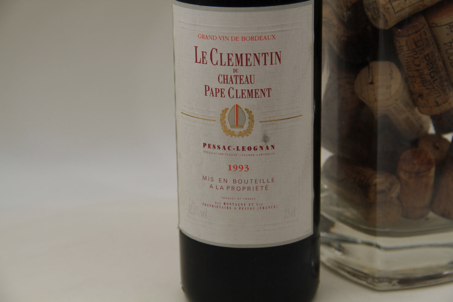 - Le Clementin Chateau Pape Clément  ** 1993 ** Pessac-léognan - Eric-Dixvins