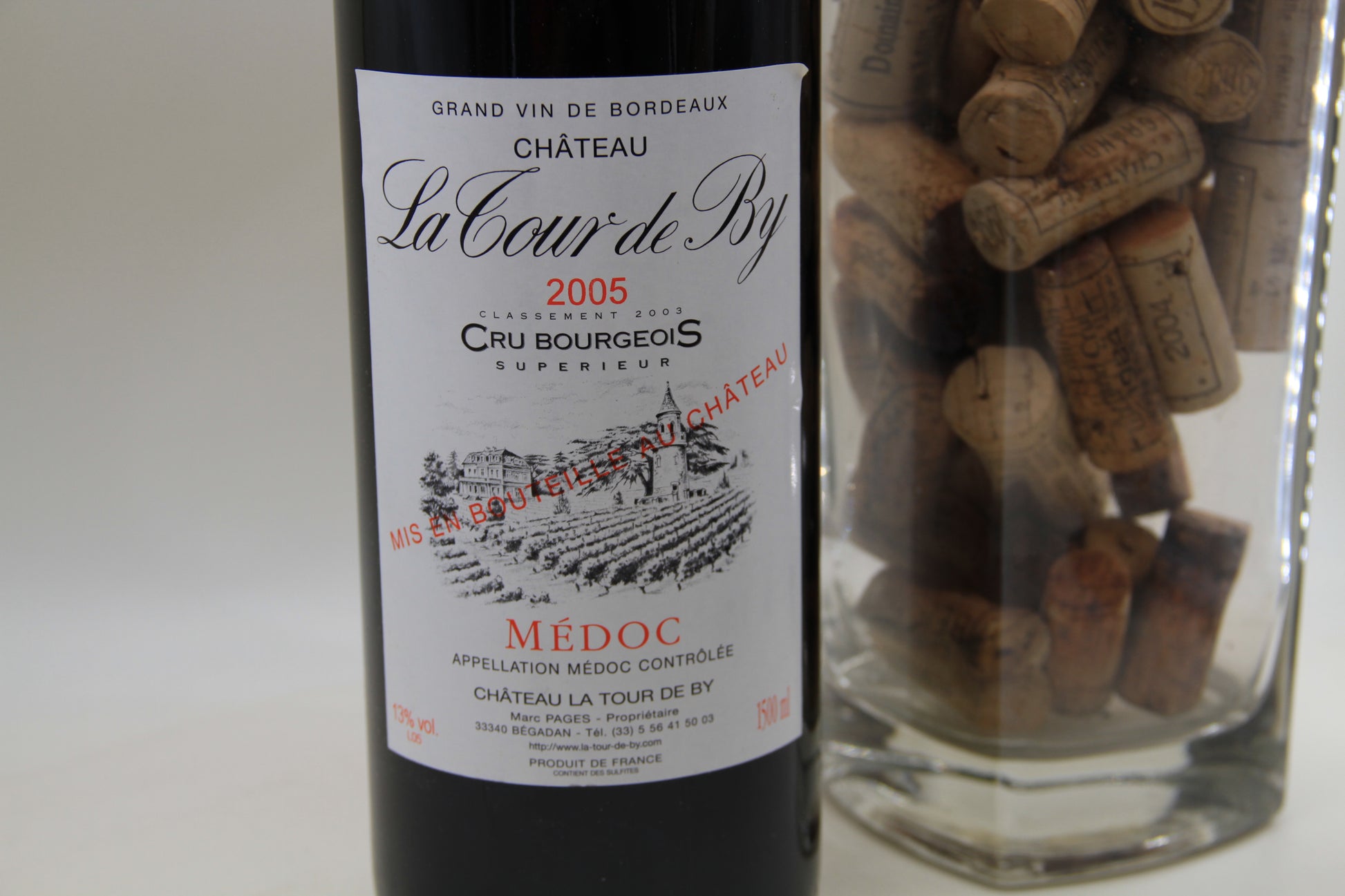 Chateau La Tour De By  **2005** Médoc Cru Bourgrois. Magnum 1,5L - Eric-Dixvins