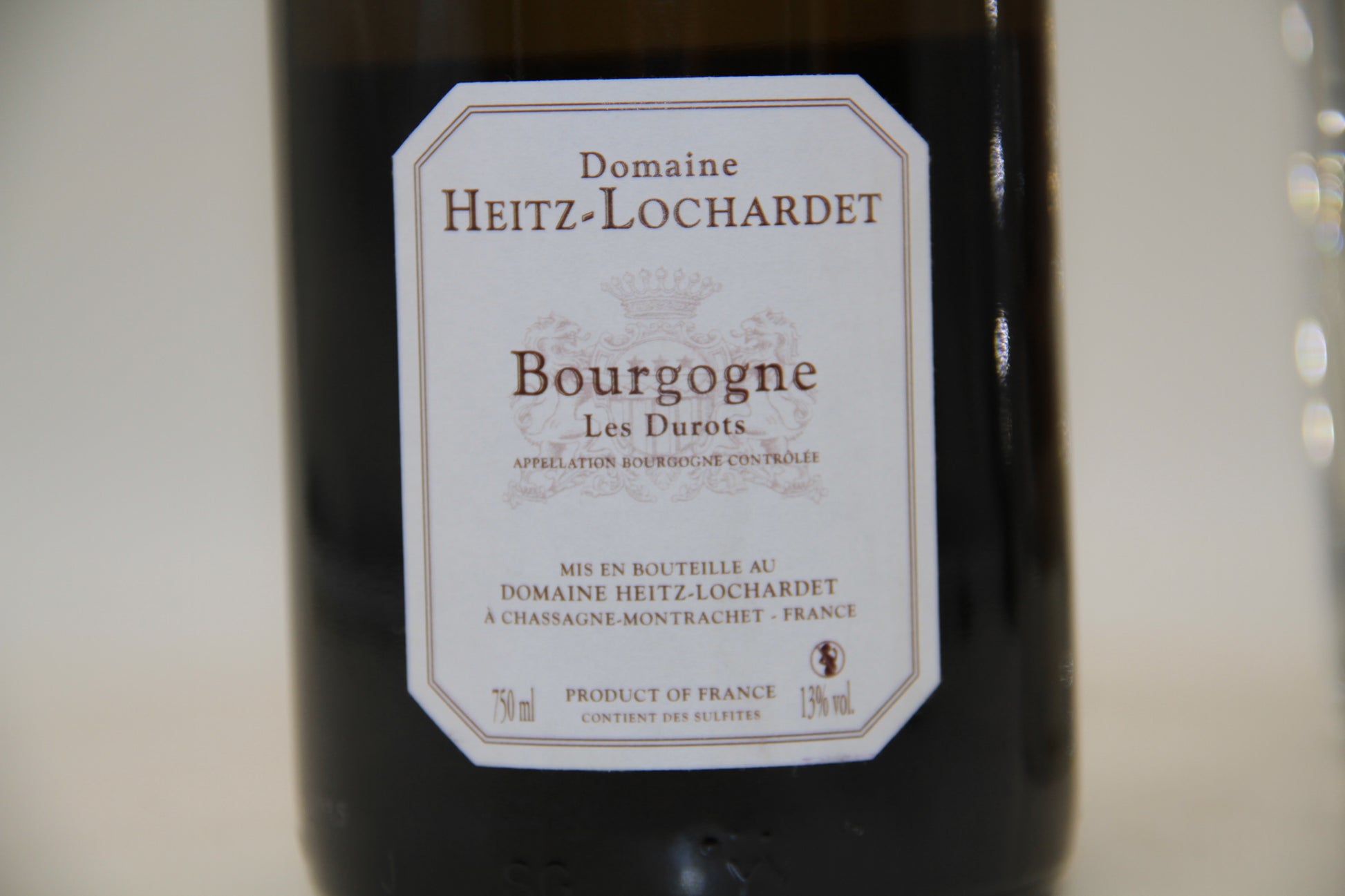 Bourgogne " Les Duros "  ** 2015 ** Domaine Heitz-Lochardet - Eric-Dixvins