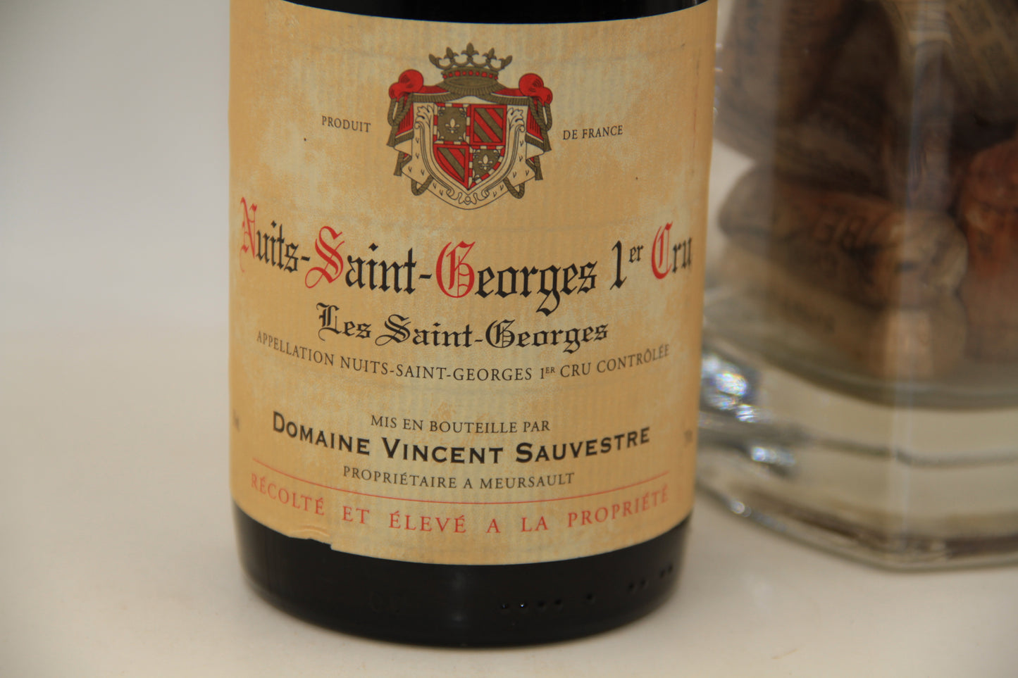 Nuits Saint Georges 1er Cru " Les Saint Georges " ** 2002 ** Domaine V Sauvestre - Eric-Dixvins