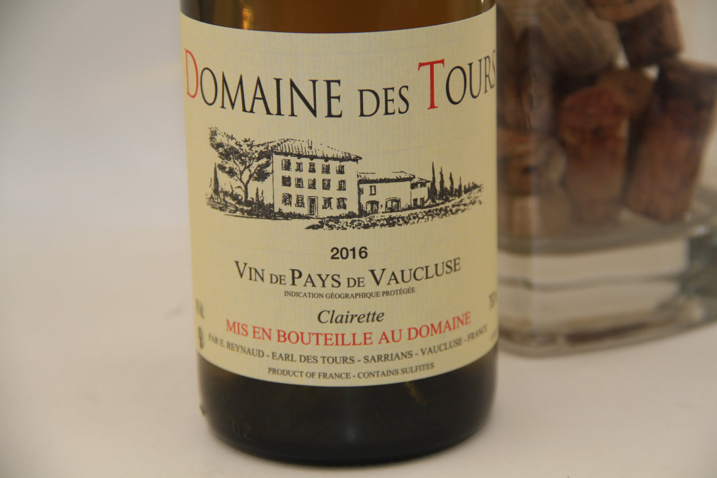 - Clairette ** 2016 ** Domaine Des Tours. Reynaud - Eric-Dixvins