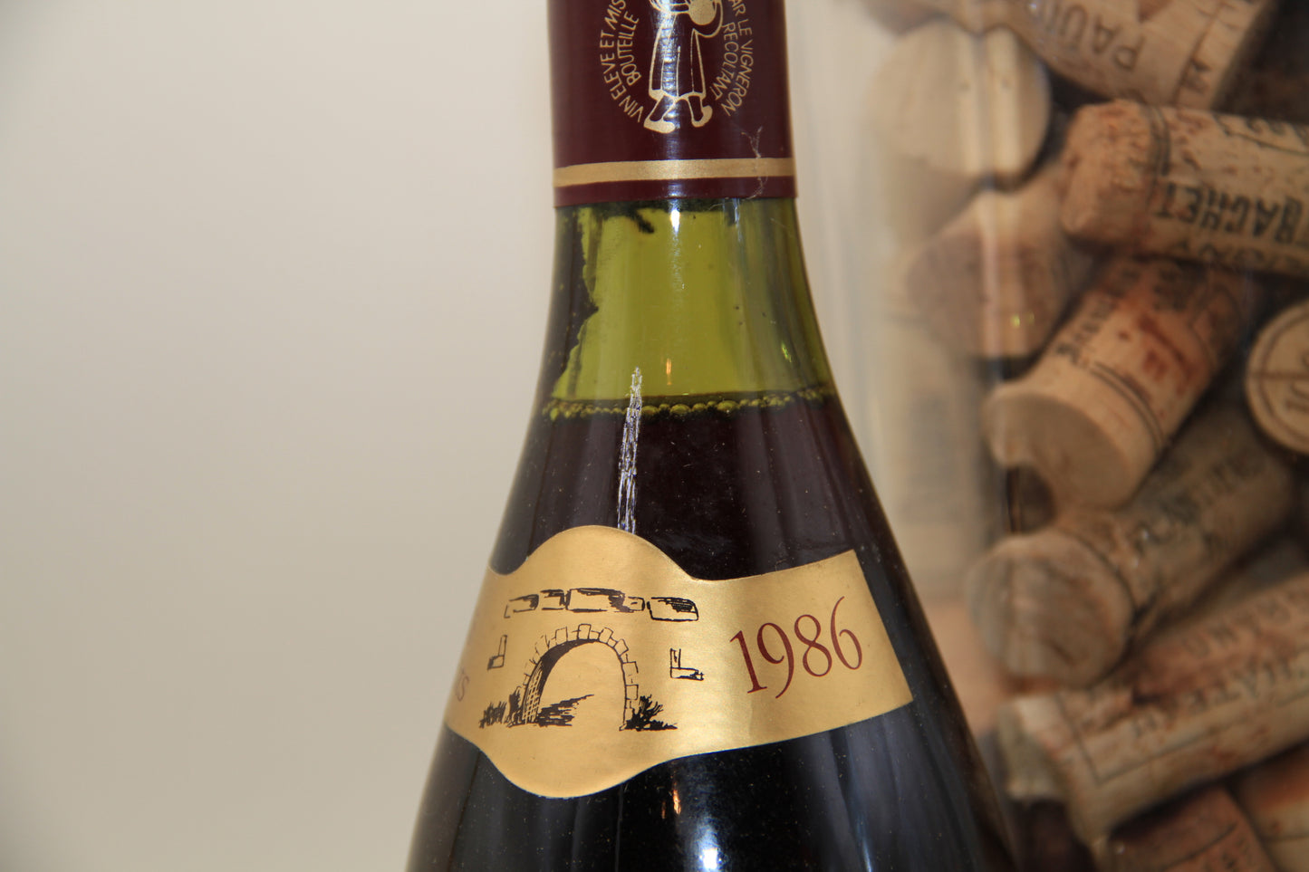 - Vacqueyras ** 1986 ** Domaine Le Pont du Rieu - Eric-Dixvins