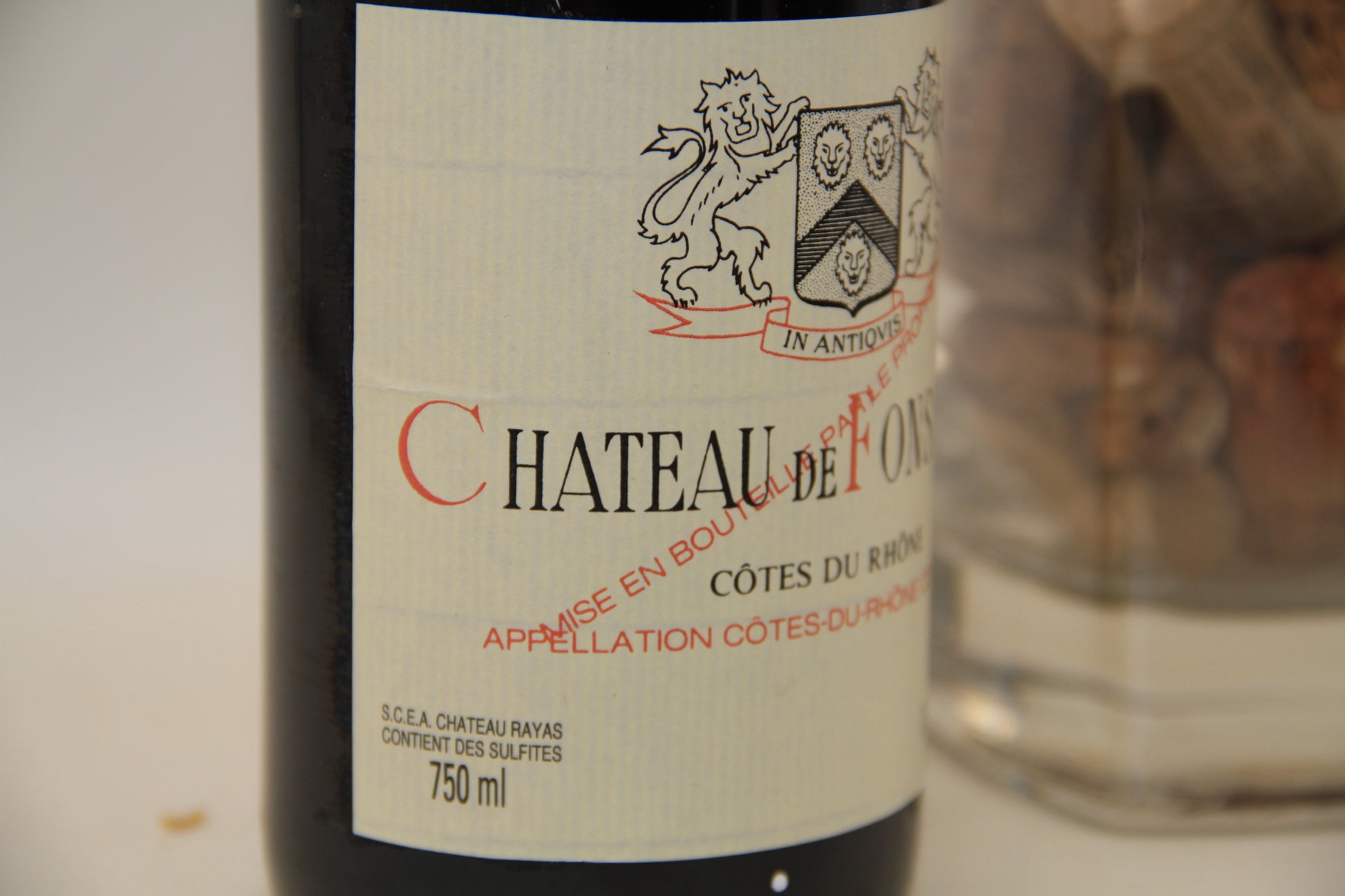 - Chateau De Fonsalette ** 2011 ** Cotes Du Rhone.  Chateau Rayas - Eric-Dixvins