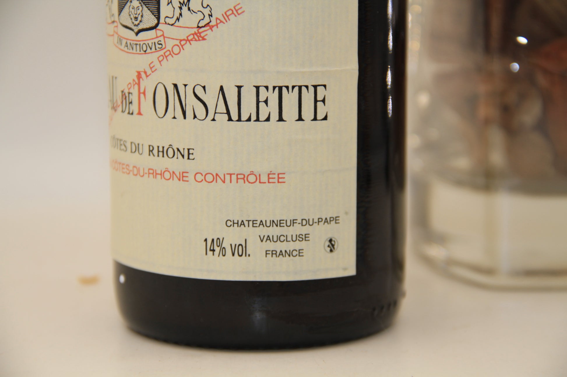 - Chateau De Fonsalette ** 2011 ** Cotes Du Rhone.  Chateau Rayas - Eric-Dixvins