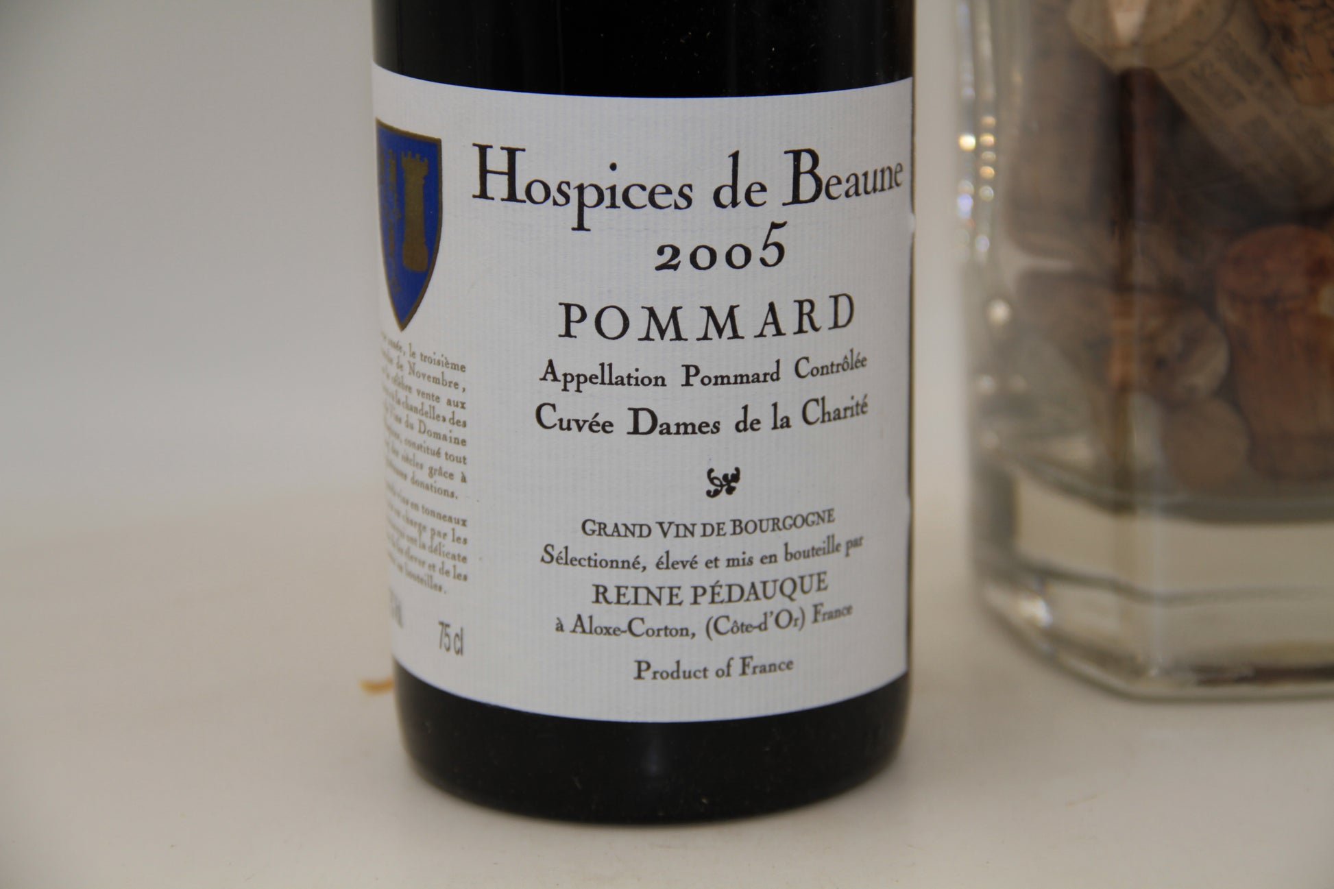 - Pommard " Cuvée Dames de la Charité"  ** 2005 ** R Pédauque  Hospices de Beaune - Eric-Dixvins