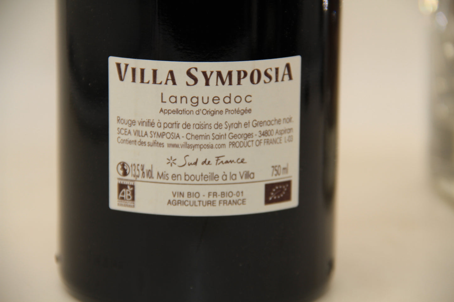 - L'Equilibre **2015** Villa Symposia.   Languedoc - Eric-Dixvins